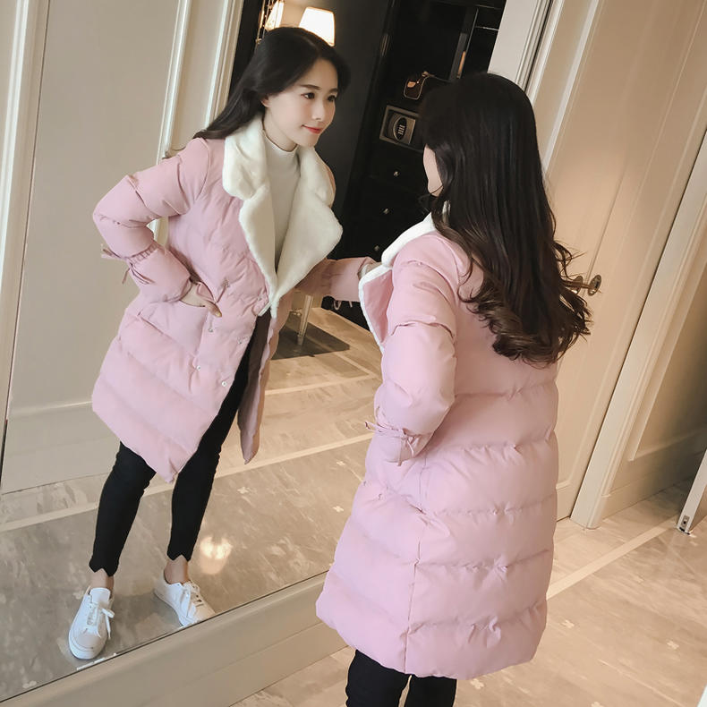 冬装穿搭oversize棉服,时髦棉服保暖显高百分百的女人味