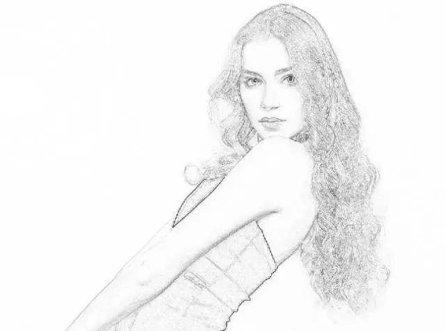 ps手绘花朵教程,ps手绘效果的线条宽窄怎么调整