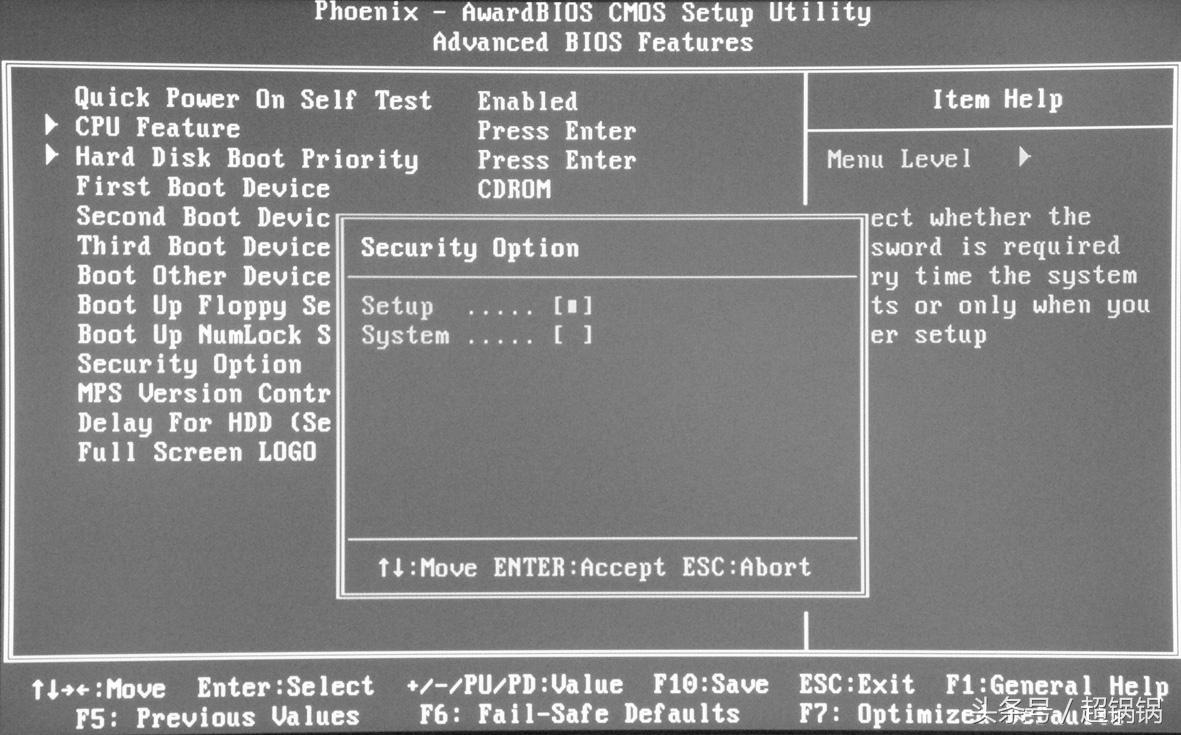电脑老版本bios详解,bios系统设置教程