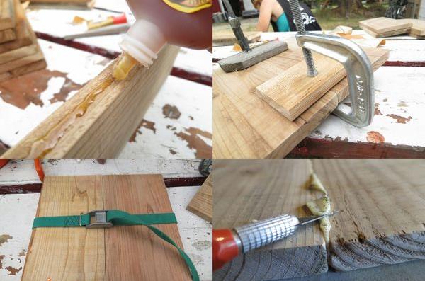 装修剩下的板材边角料千万别扔！老公把它做成储物凳，赚大发了！