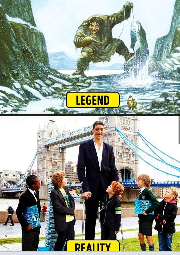 神话传奇故事真实的,神话传说与真实事件