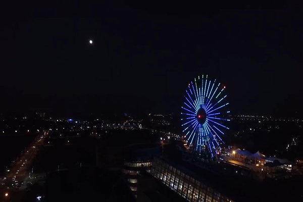 全亚洲最浪漫摩天轮,全台最强跨年夜