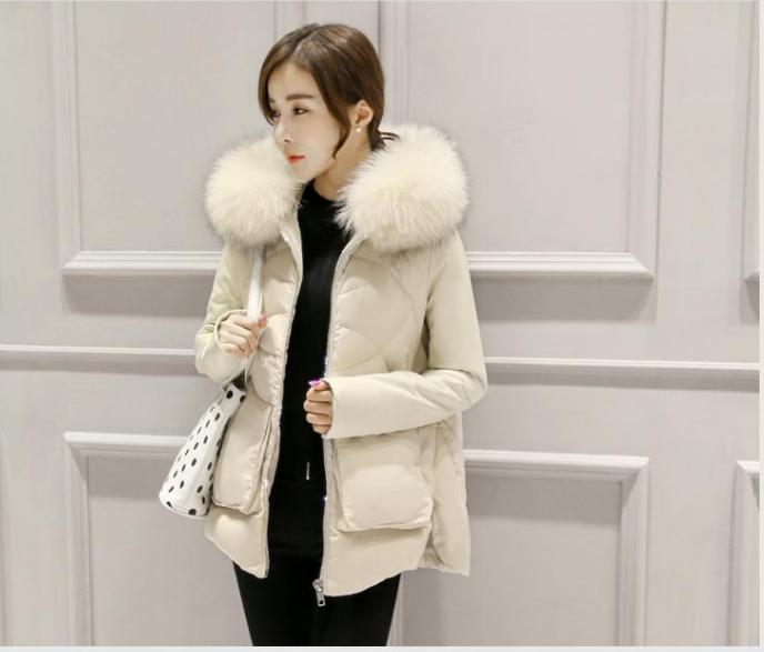 轻奢大毛领羽绒服女2022爆款,高雅洋气大毛领羽绒服