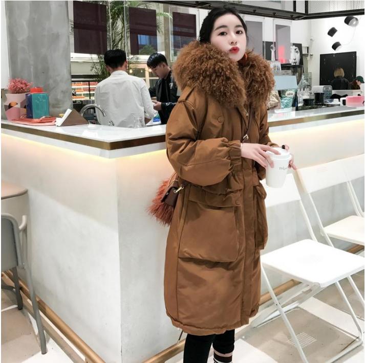 轻奢大毛领羽绒服女2022爆款,高雅洋气大毛领羽绒服