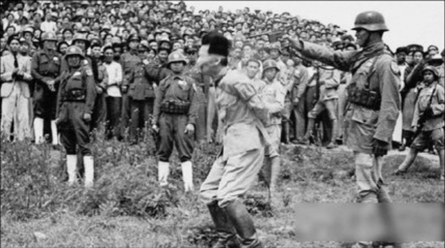 在南京被枪决的战犯,南京审判被判死刑战犯真实录像