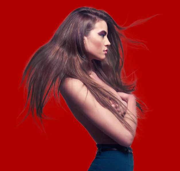 如何用ps抠出头发,ps使用快速选择工具抠头发