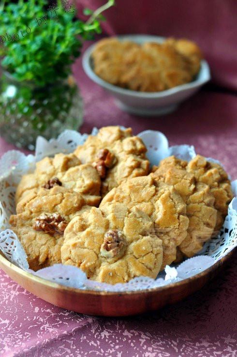 桃酥有点软怎样才能酥脆,自己做的桃酥怎么不油