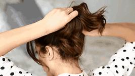 手残自己怎么扎好看,一分钟就能学会的4款懒人扎发