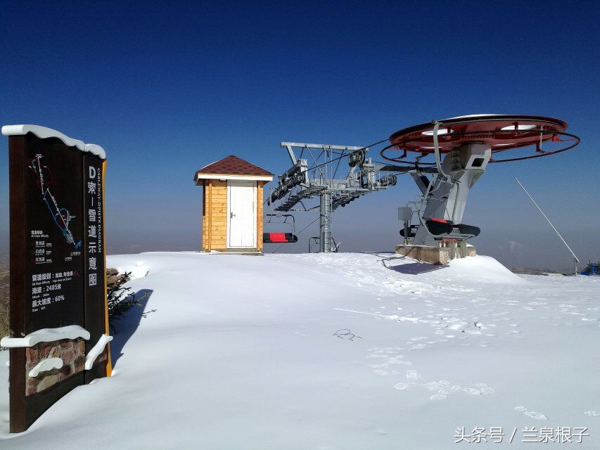 兰州冬日游景点推荐,兰州抱龙山龙脊