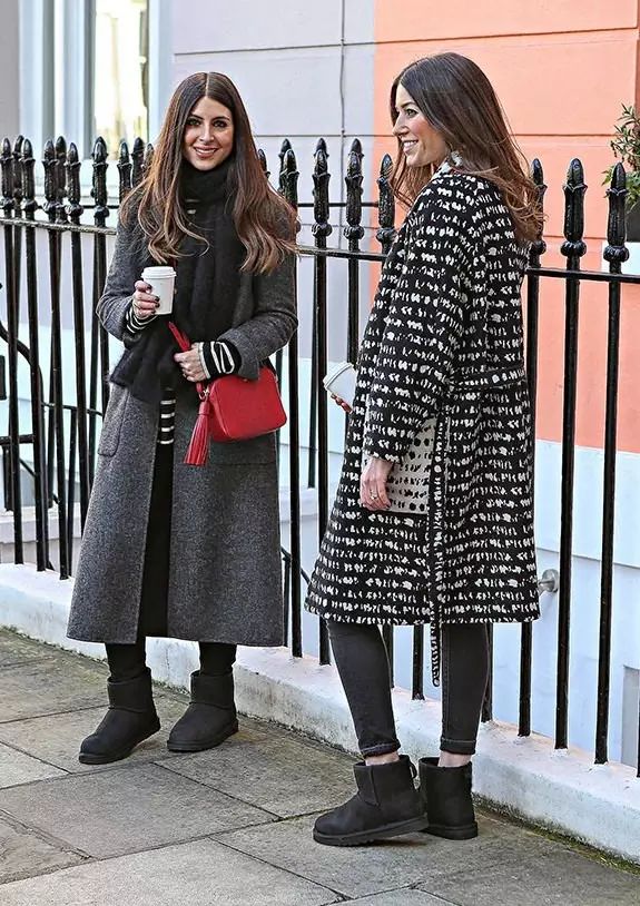 ugg穿搭很潮却很土,谁说穿oversize的就没有好身材