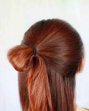 韩式公主头发型图解,韩式公主头扎头发视频