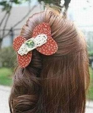 韩式公主头发型图解,韩式公主头扎头发视频