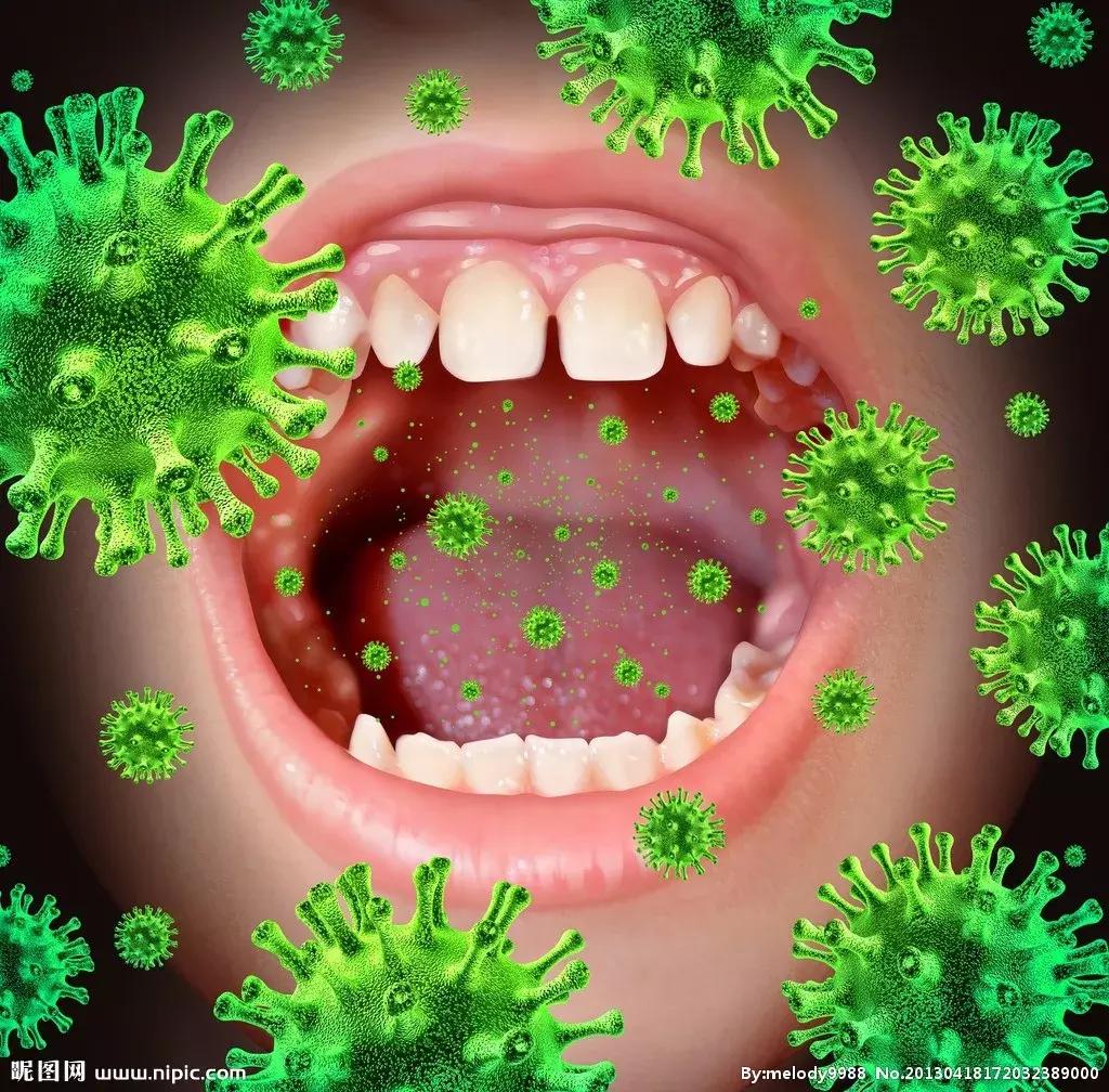 菌从口入，可导致肠胃炎