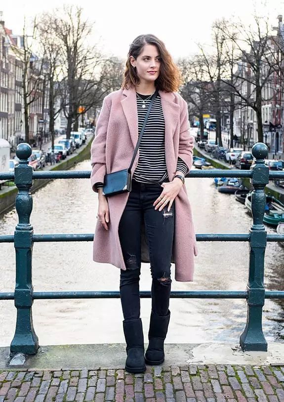 ugg穿搭很潮却很土,谁说穿oversize的就没有好身材