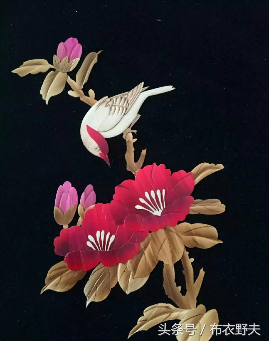 柳云霞作品,柳云霞麦秆画欣赏