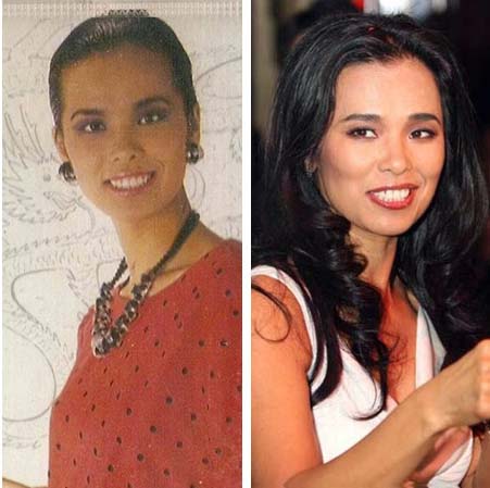 8090年代明星今昔对比,40多位港台歌星今昔对比