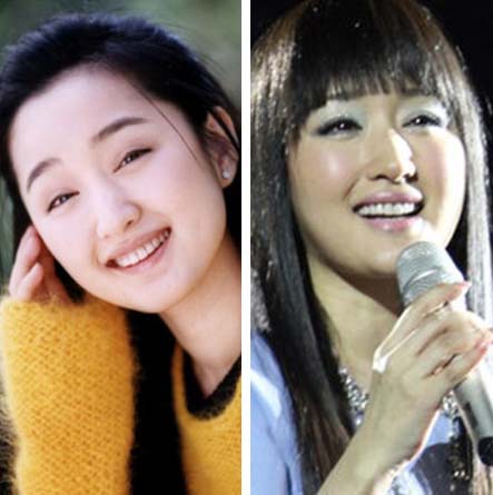 8090年代明星今昔对比,40多位港台歌星今昔对比