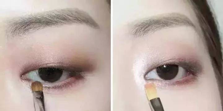肿内双眼皮怎么画眼妆,肿泡眼内双怎么画眼妆