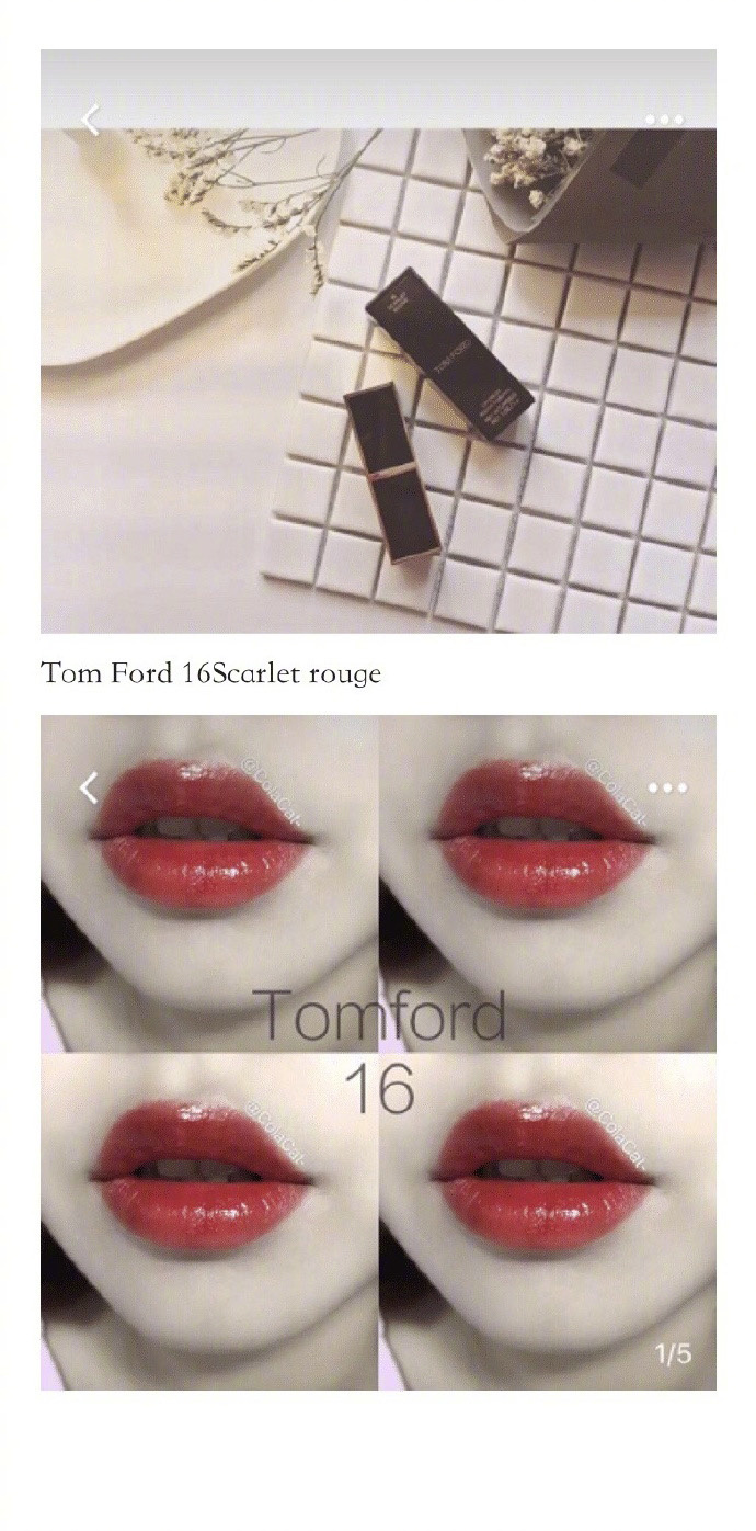 每个大牌口红的代表色是什么,每种大牌口红推荐一支