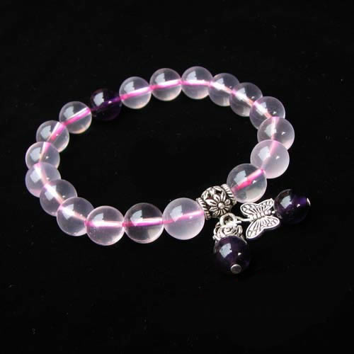 粉晶手镯不戴的时候怎么保养,粉晶如何消磁