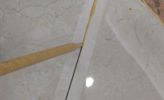 美缝石膏填缝,留了美缝的缝隙可以用水泥填缝吗