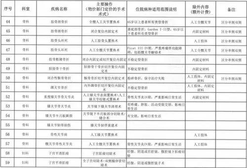 30个病种付费政策,按病种付费病种超百个