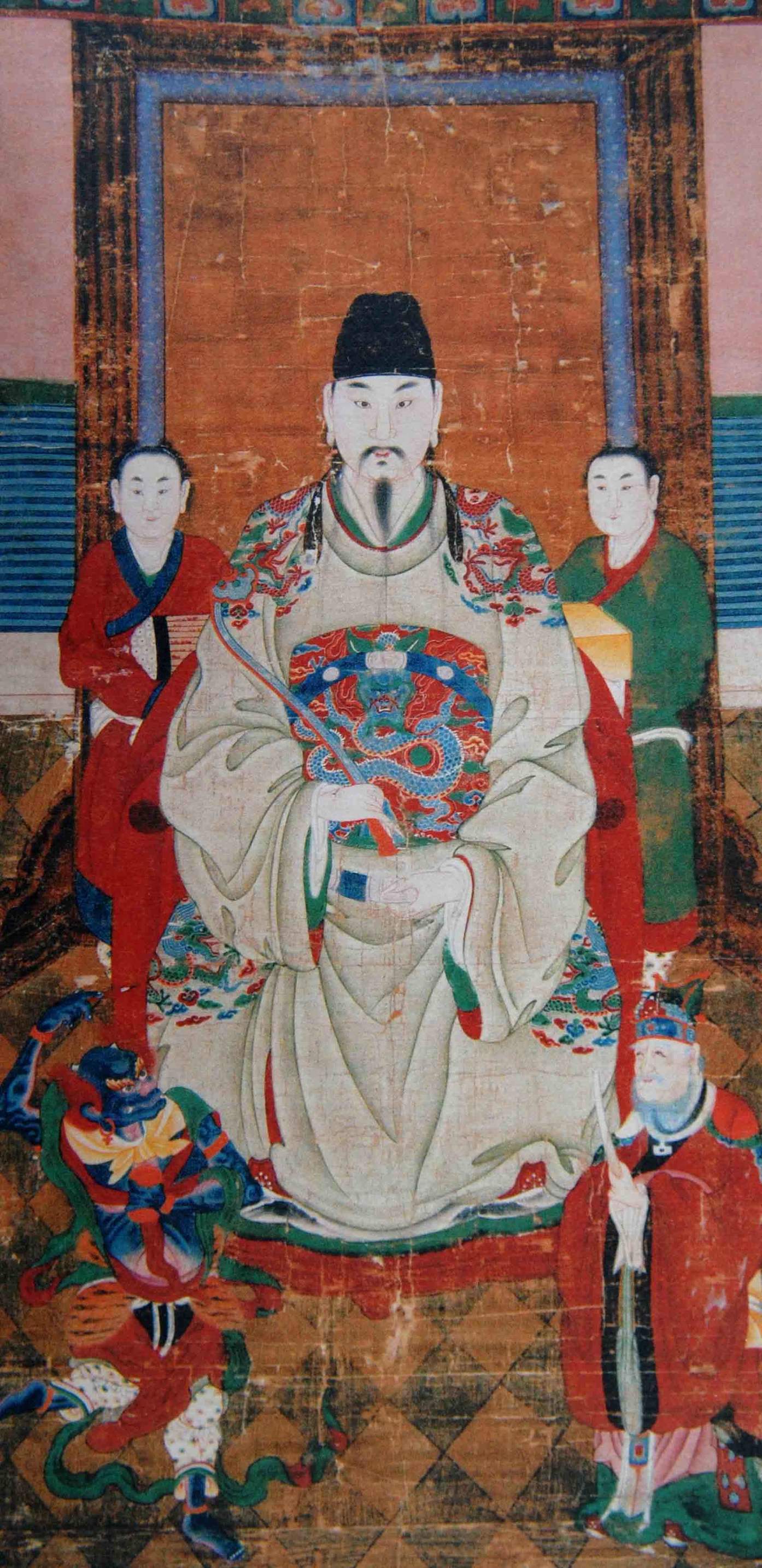 中国神仙体系和道教神仙体系,中国道教神仙谱系全图大全