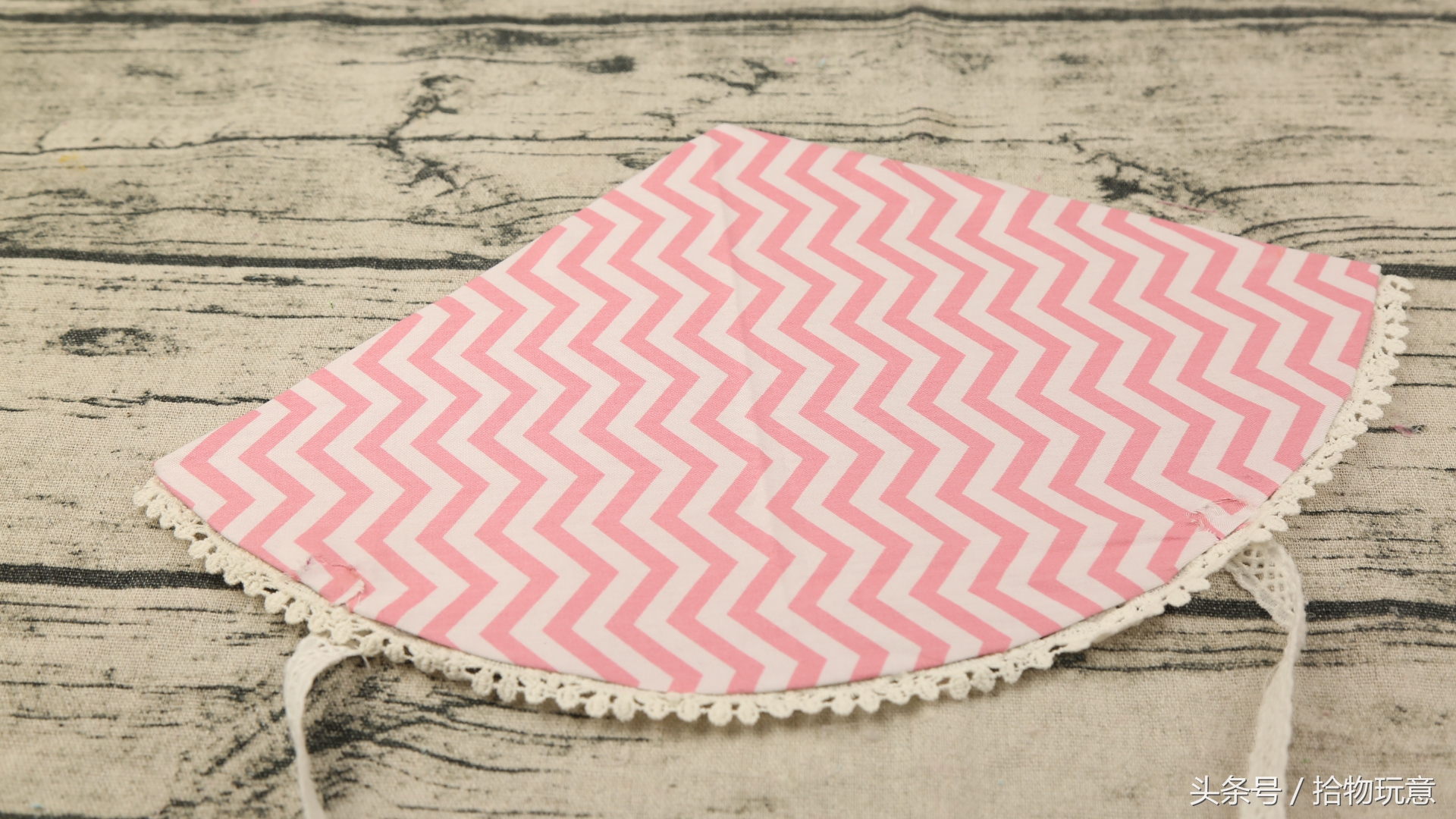 零碎布料旧毛线别压箱子里，简单几步做个帽子，实用漂亮又美观