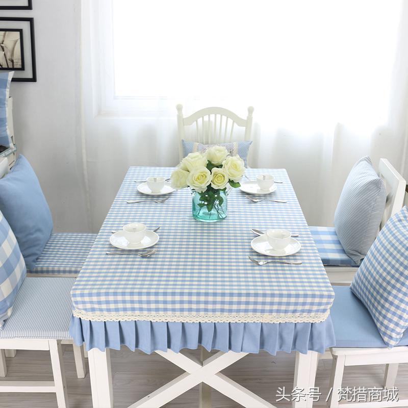 极简生活餐桌布,餐桌布高级感