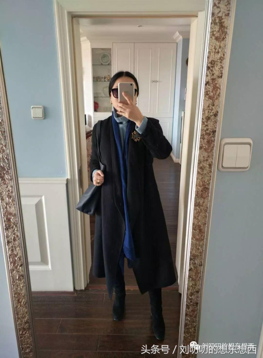 同色系look穿搭,黑白搭配永远的经典look