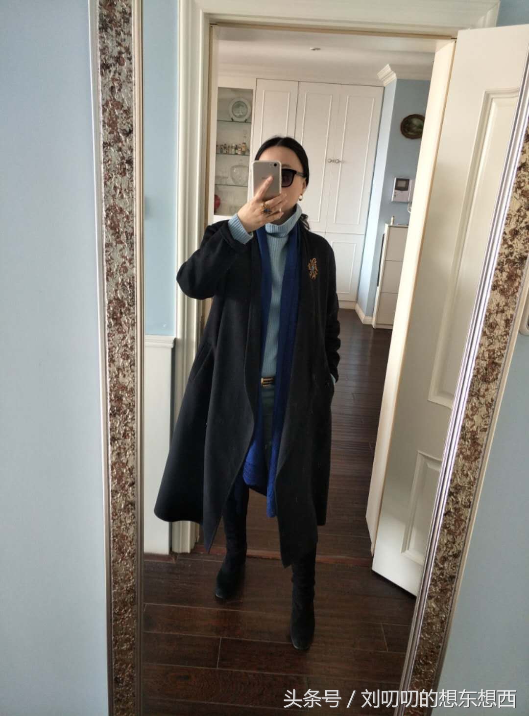 同色系look穿搭,黑白搭配永远的经典look