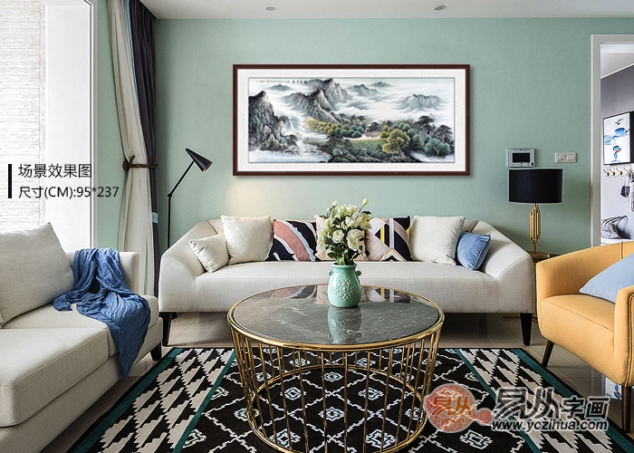 软装能看出一个人的品味地位,挂画看一个人的心理