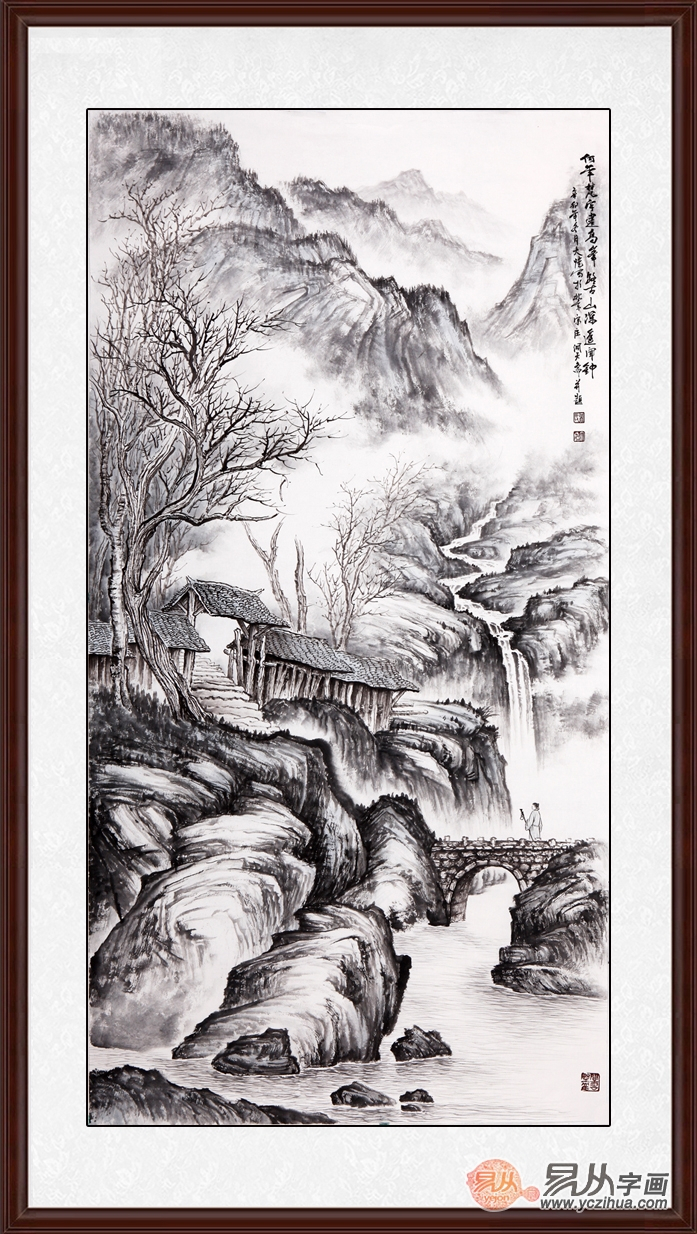 软装能看出一个人的品味地位,挂画看一个人的心理