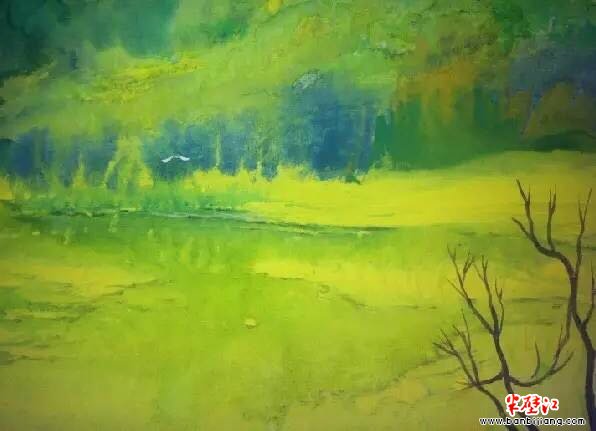 空寂灵动水意画，时尚生活大氧吧--专访西安著名青年画家王徵明先生