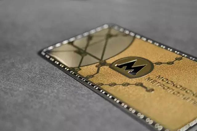 黑色金属名片,纯黄金名片