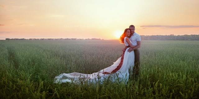 欧美创意唯美婚纱照,国外婚纱照摄影作品