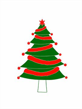 如何做个电子版圣诞树,用报纸做圣诞树