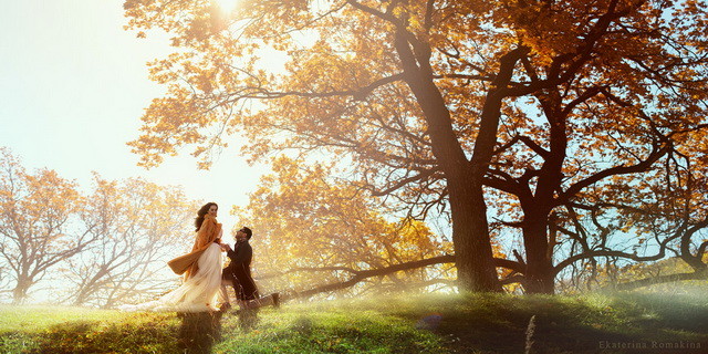 欧美创意唯美婚纱照,国外婚纱照摄影作品