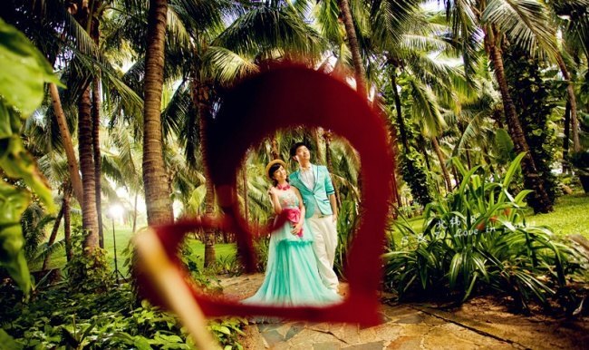 I、love、you，，SANYA~婚纱之旅