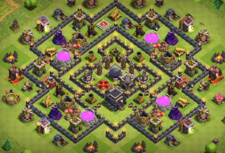 冲杯阵型推荐,部落冲突建筑大师9本最恶心阵型