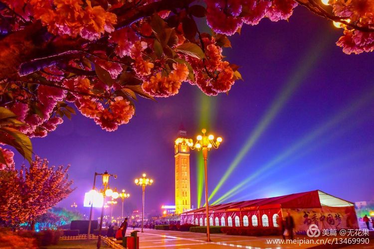 鹤壁淇河风光,鹤壁淇河夜景真实照片