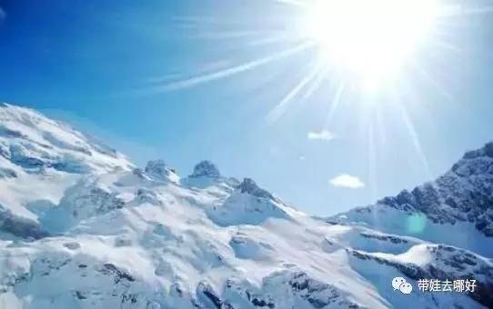 带娃冬天看雪最好的地方,冬季带孩子玩雪必备