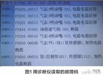 汽修君经典例子,大众志俊行驶过程中忽然断油熄火