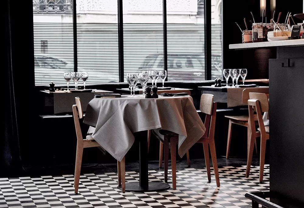 法式黑白瓷砖,奶白色瓷砖法式风格