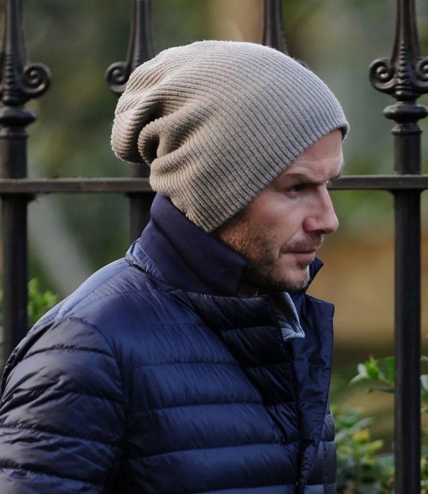 戴冬季毛线帽的正确方法,冬天保暖毛线帽护耳