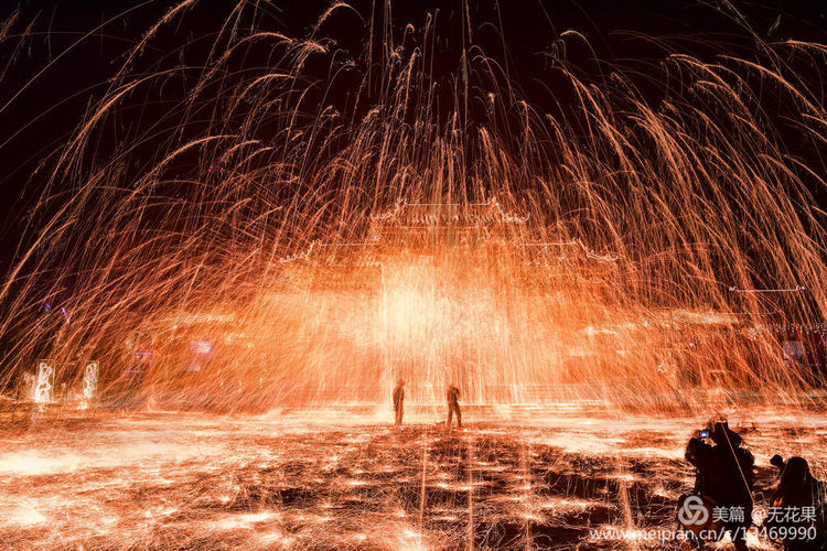 鹤壁淇河风光,鹤壁淇河夜景真实照片