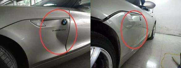 交警提示：汽车撞出小坑，别着急去4S店，只需这样就能节省好多钱