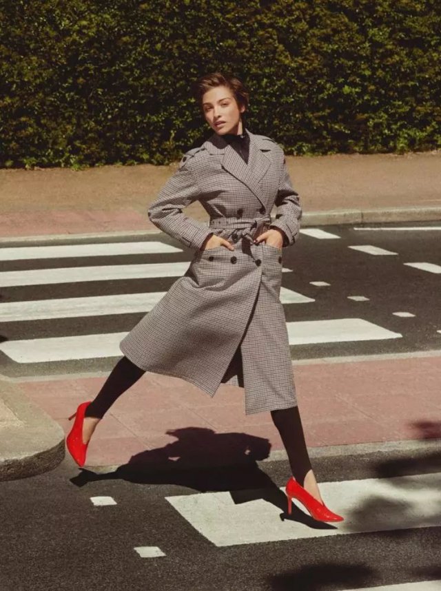 踩脚裤穿上竟然这么好看