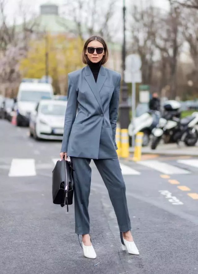 踩脚裤穿上竟然这么好看