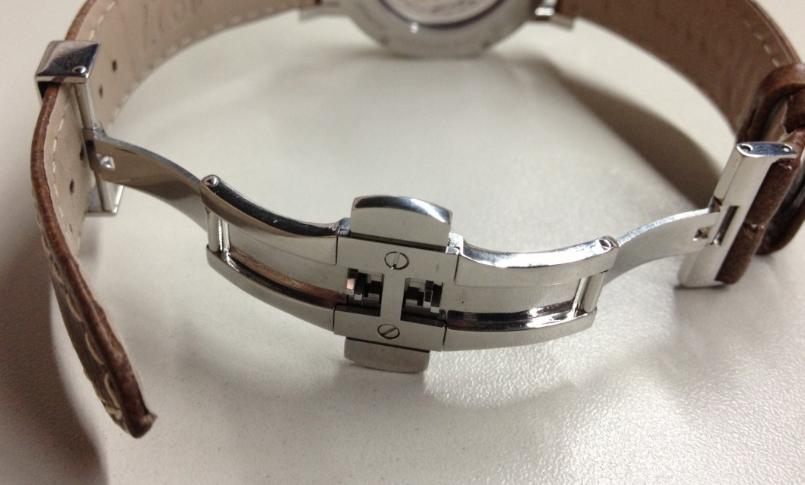 百达翡丽手表表扣,手表简易扣的扣法